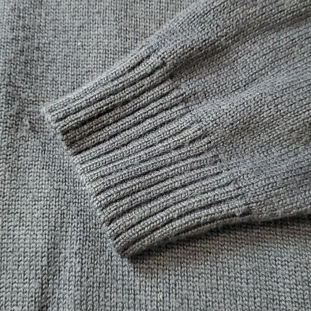 The North Face A5 Series Men's Knit Blue 3/4 Zipper Sweater Pullover Size M